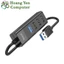Hub USB 4 Cổng Hoco HB25, Dây Dài 30CM - BH 1 Năm Chính Hãng - Hoàng Yến Computer