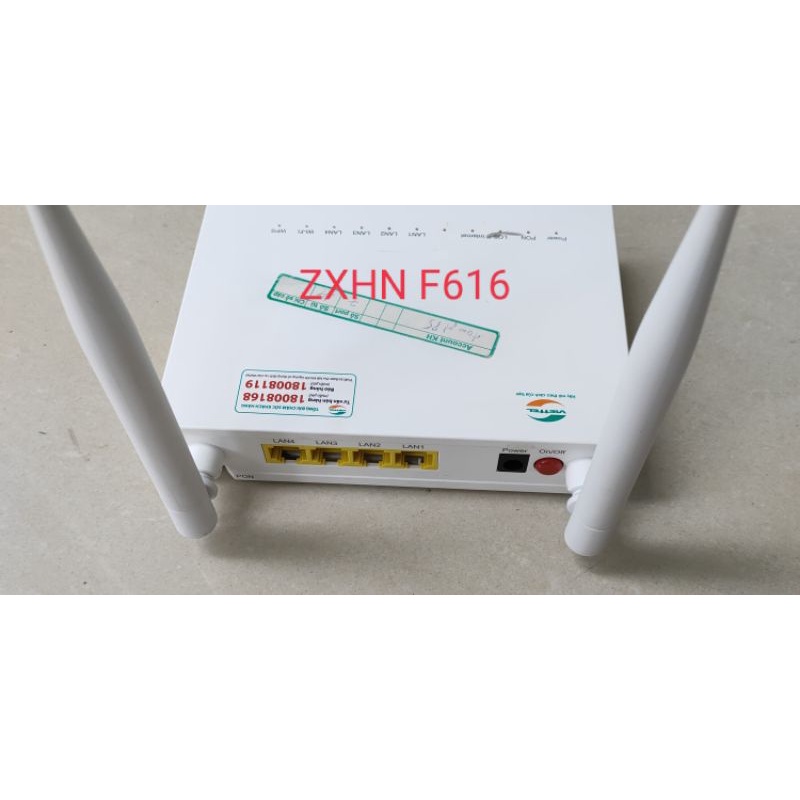 Bộ phát wifi GPON Viettel ZTE F616 Phát wifi tốc độ GPON dùng mở rộng