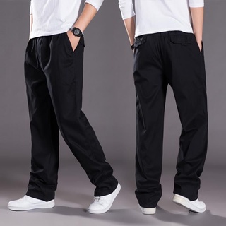 Quần Túi Hộp Ống Suông Rộng Oversize Màu Trơn Cho Nam