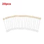 YUUKII 10 / 20 Chiếc Len Nhà Nhuộm Kim Loại Tay Cầm Da Dụng Cụ