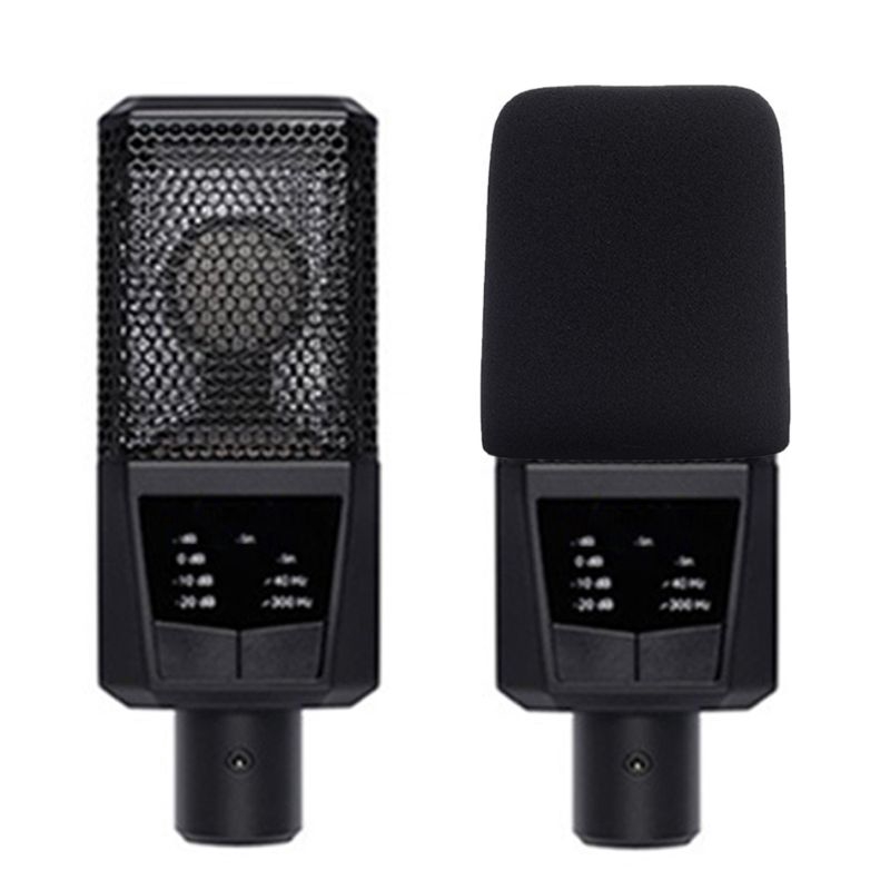 2 Chiếc Micro Xốp Che Kính Chắn Gió Mic Nắp Cho Lewitt LCT 240 249 449 450