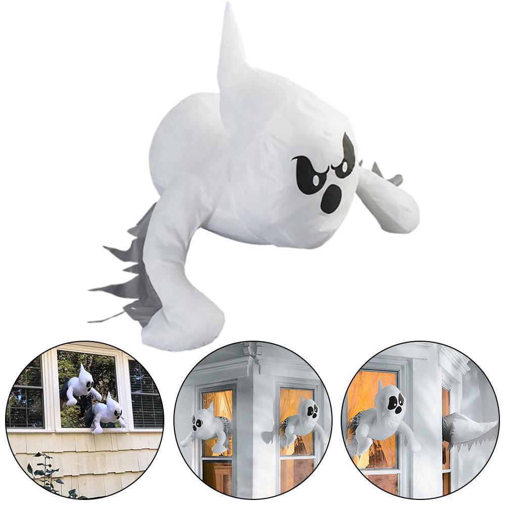 Cửa Sổ Biểu Cảm Va Chạm Ma Halloween Không Khí Đồ Chơi Trang Trí Sang Trọng