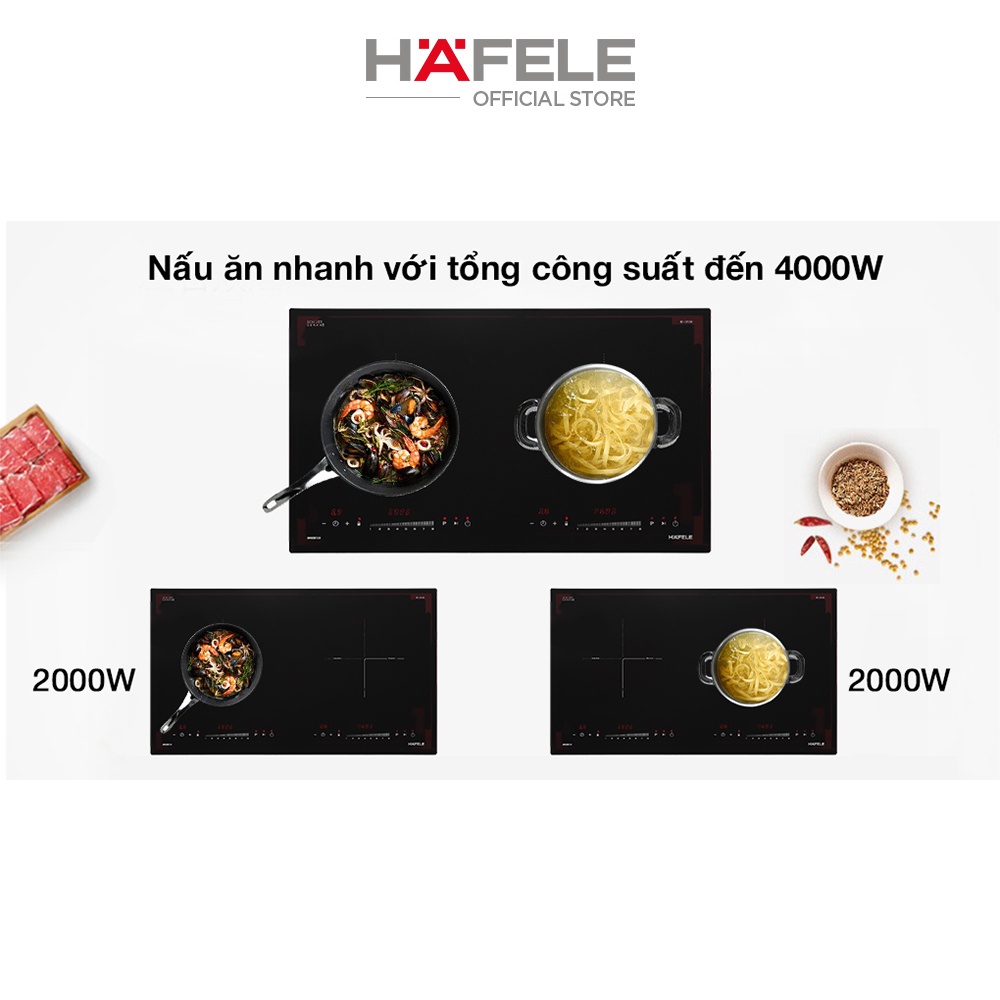 Mô tả Bếp từ 2 vùng nấu Hafele HC-I2732A 536.61.726 - 4