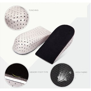 Miếng Lót Giày Độn Đế Tăng Chiều Cao 2cm / 3cm / 4cm Êm Chân dành cho nam và nữ
