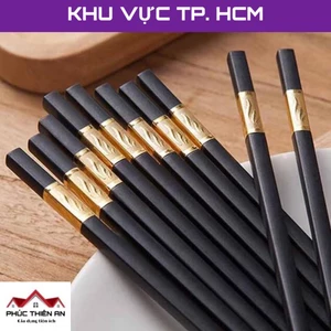 Đũa hợp kim mạ vàng cao cấp - siêu bền, an toàn cho sức khỏe