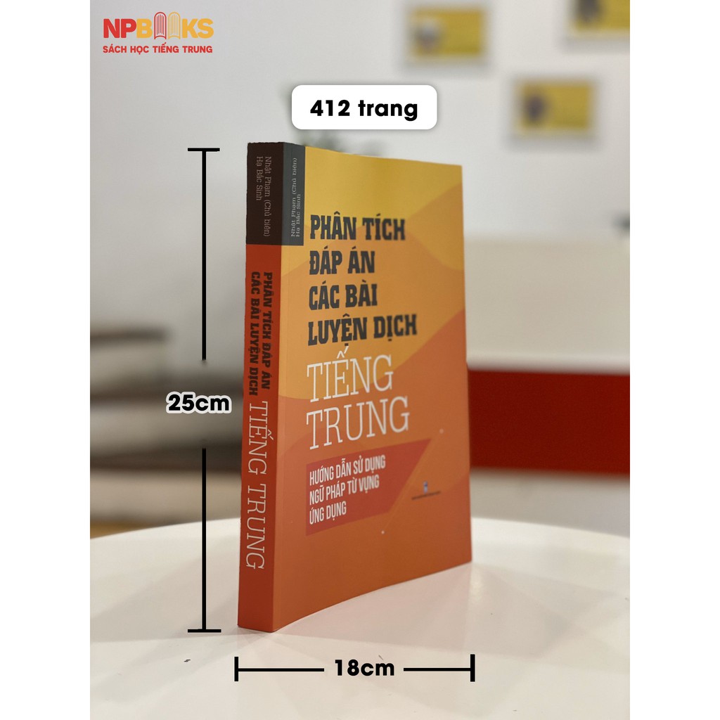 Ảnh Sách - Phân tích đáp án các bài tập luyện dịch tiếng trung 1