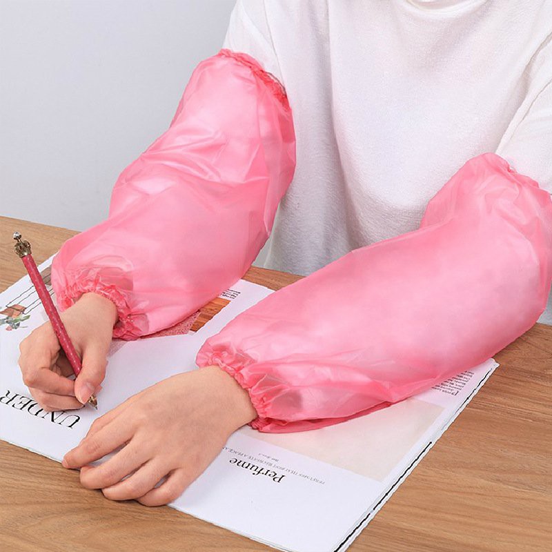 Bao ống tay vệ sinh nhà cửa, bao ống tay chống bắn dầu trong nội trợ