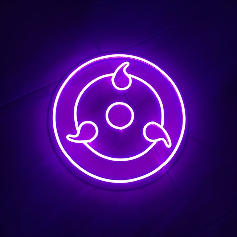 Đèn Trang Trí Led Neon Sign Sharingan Naruto