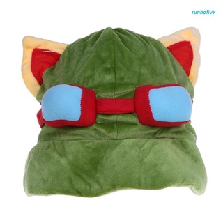 Unisex Cosplay Green for  LOL Teemo Game Video Merchandise Hat