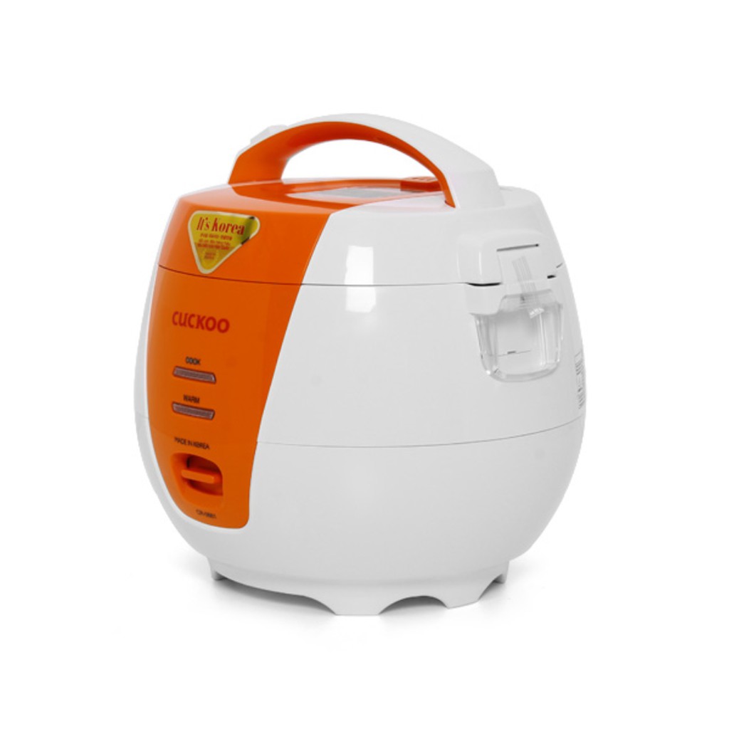 Ảnh Nồi cơm điện Cuckoo 1L CR-0661- màu cam - Lòng nồi chống dính - Phiên bản quốc tế tiếng Anh- Hàng chính hãng 1