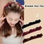 NKSFX Bangs Barrettes Nữ Quà Tặng Đôi Nổ Thiết Kế Răng Dụng Cụ Tạo Kiểu Tóc Bím Tóc