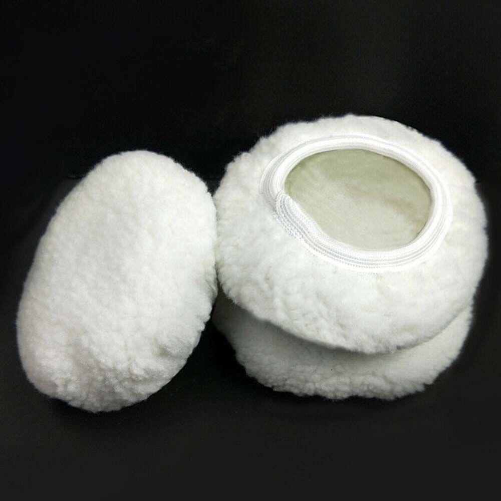 DELMER Woolen Fleece Pad Buffing Waxing Chăm sóc sơn ô tô đa năng cho 5 / 6 / 7 / 8 / 9 / 10 inch Phụ kiện đánh bóng tự động Đánh bóng vải Terry