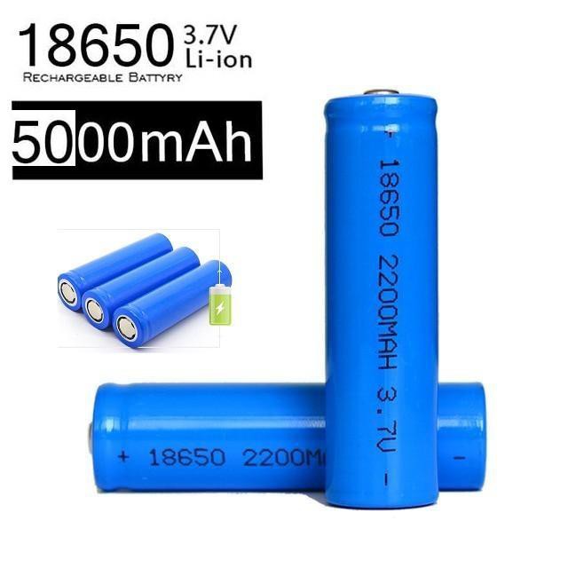 Pin Sạc Được ICR 18650 5000mAh 3.7V lắp vào các thiết bị điện tử, dùng ...