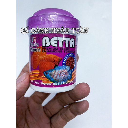 THỨC ĂN CHO CÁ BETTA PROCHOICE ĐÀI LOAN 35G PREMIUM COLOR