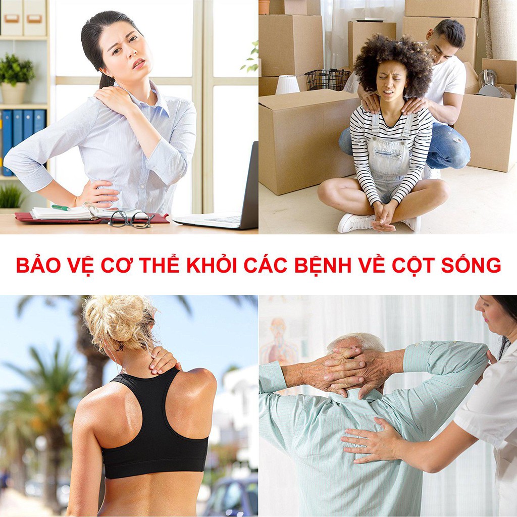 Ảnh Đai Chống Gù Lưng Cao Cấp Chính Hãng Amalife Ama03 - Tặng Kèm 2 Miếng Đệm Lót Cao Cấp Chính Hãng 2
