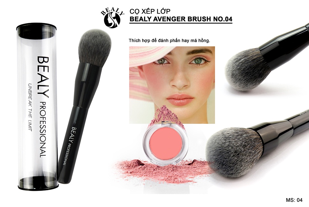 Mô tả Cọ Trang Điểm Xếp Lớp BEALY Avenger - 4