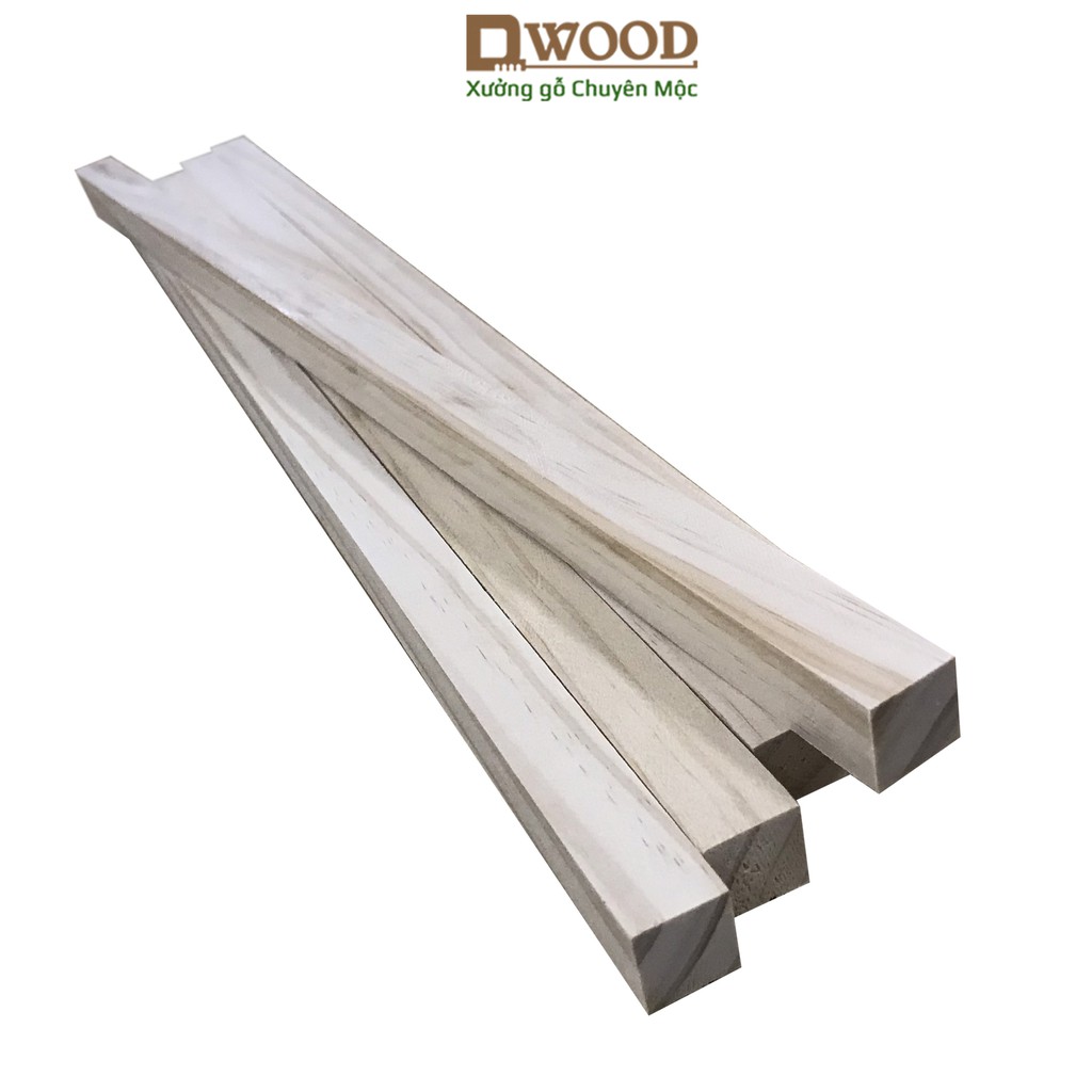 Ảnh Thanh gỗ thông vuông 4x4 đã xử lý 4 mặt đẹp Dwood Chuyên Mộc 1