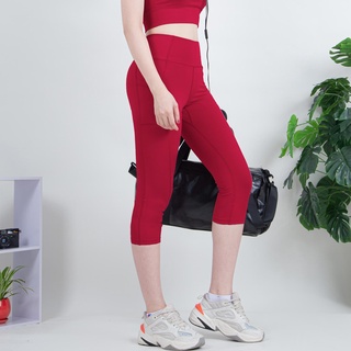Quần S-Legging thể thao Gladimax Genmax G07 có túi 2 bên cạp cao nâng mông, siêu co dãn