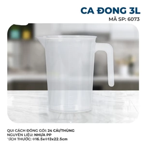 Ca đong định lượng pha chế dung tích 2000ml.3000ml đẹp dày dặn có quai aladanh-net-vn