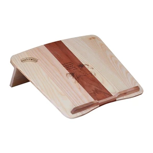 Kệ laptop thông minh có thể gấp gọn vào balô mang đi, giá kê đỡ laptop để bàn bằng gỗ Nhatvywood NVLP04