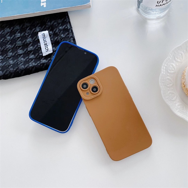 Ốp điện thoại viền vuông màu trơn chống sốc cho Samsung Galaxy ss A03s A02s A21s A02 A12 A22 A32 A52s A52 A72 4G 5G 2022