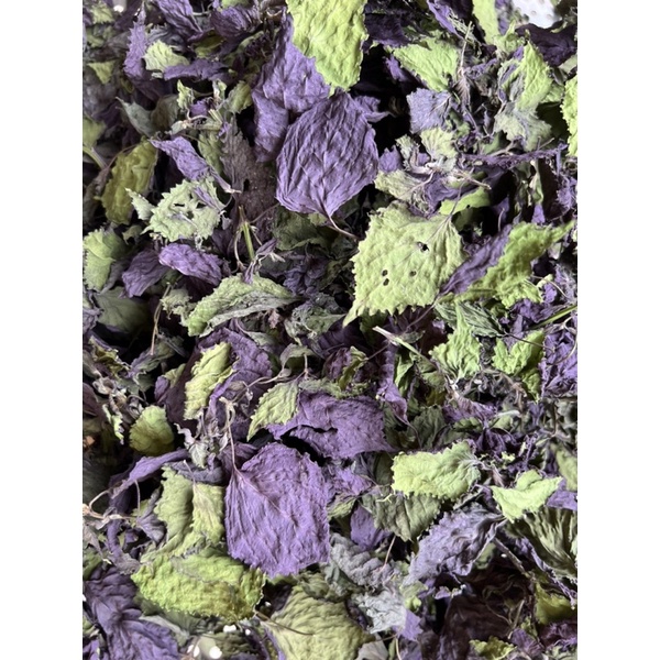 Lá tía tô sấy lạnh (không cành) / Lá tía tô khô / Tía tô khô