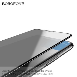 Kính cường lực BOROFONE BF5 chống nhìn trộm các dòng iPhone từ X đến 14 Pro max (nhiều màu)