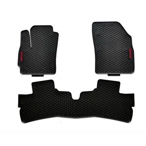 Thảm lót sàn ô tô Mitsubishi Attrage 2019-2022, bộ trải sàn cao su PVC đúc, không mùi an toàn dễ dàng vệ sinh giá tốt
