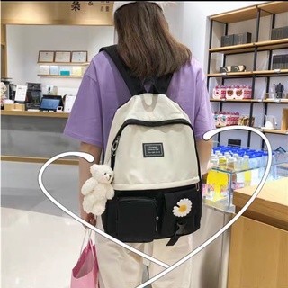 Balo Vải Nữ Đi Học Ulzzang Hàn Quốc PK39