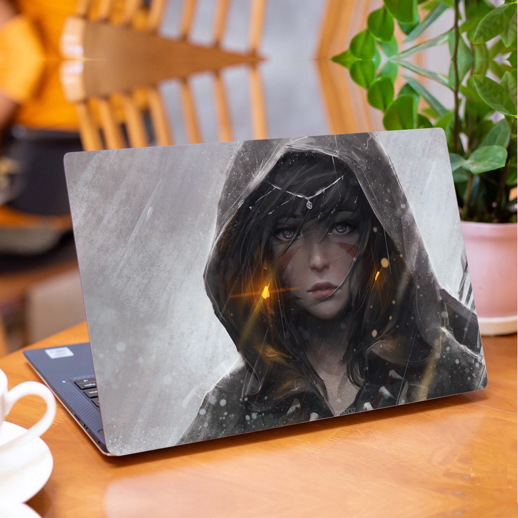 Skin Laptop In Hình Maiden Dành Cho Các Dòng Máy Dell Hp Asus Msi Acer ...