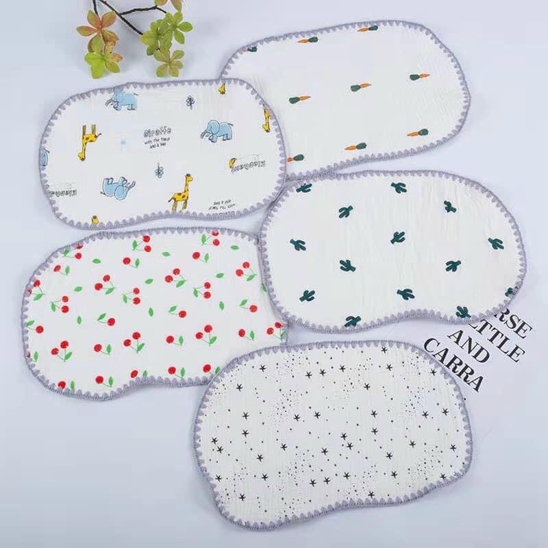 Gối xô sợi tre mịn 10 lớp cho bé - hanzomart