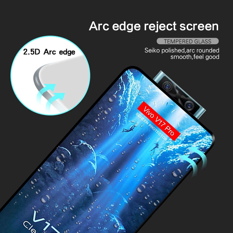 Kính cường lực Vivo Y20 Y20i Y30 Chất lượng cao Vivo Y 30 Y50 V19 V17 V15 S1 Pro Y15 2020 Y19 Y12 Y11 V20 SEScreen Protector Kính bảo vệ FIlm