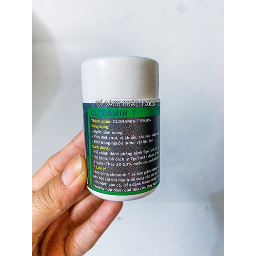CLORAMIN T SÁT TRÙNG NGỪA NẤM CHO BỂ CÁ CẢNH VH 35G