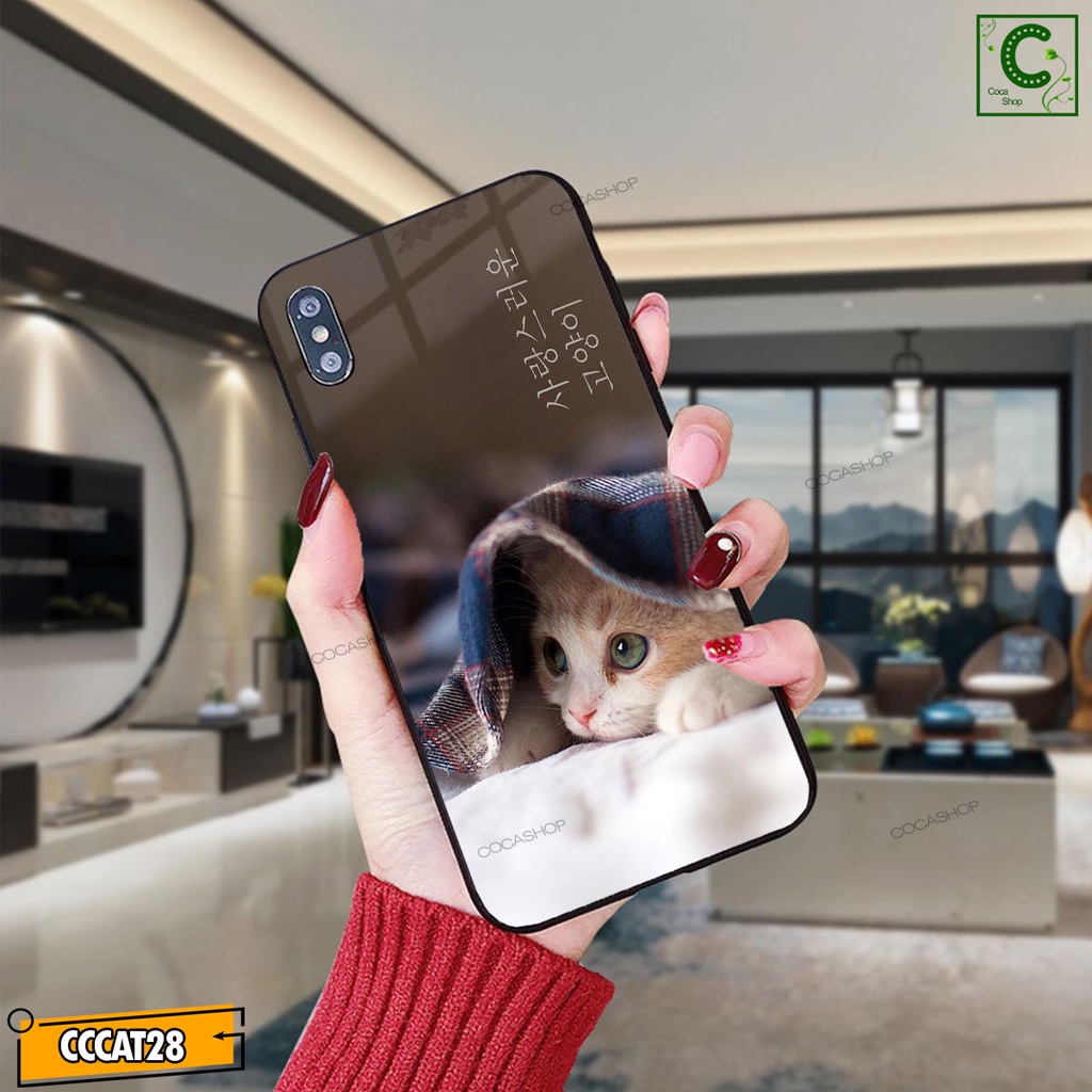 Ốp Lưng iPhone Mèo Trắng Xinh Xỉu