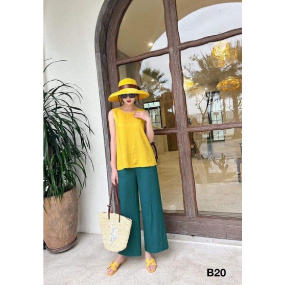 Đồ bộ nữ, bộ đũi nữ, đũi tơ xước, bộ đũi sát nách quần dài, có size 40-70kg, hàng chính hãng, đồ đi biển