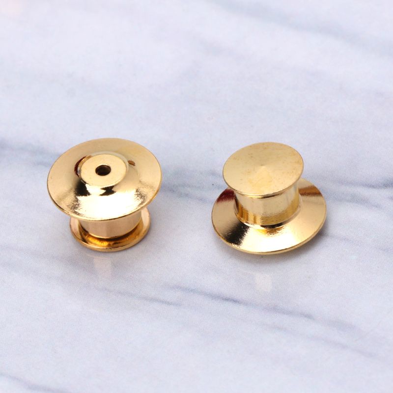 Pin lưng kim loại thay thế - 10 chiếc