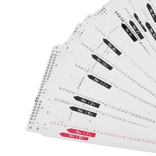 Iuxishop Máy dệt kim Thẻ đục lỗ hoa số 1‑20 Đấm chính xác Mềm mại Bền bỉ