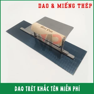Trọn Bộ Dao Và Mếng Thép Trét Bột Sơn Nước Minh Phát