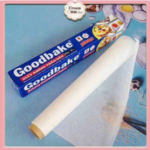 Giấy nến nướng bánh không thấm dầu Goobake dùng để lót nướng bánh 30cm*5m