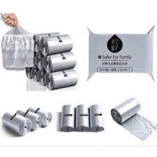 Bịch 3 cuộn túi đựng rác sinh học tự phân hủy (1 CUỘN 110 TÚI) | Shopee ...
