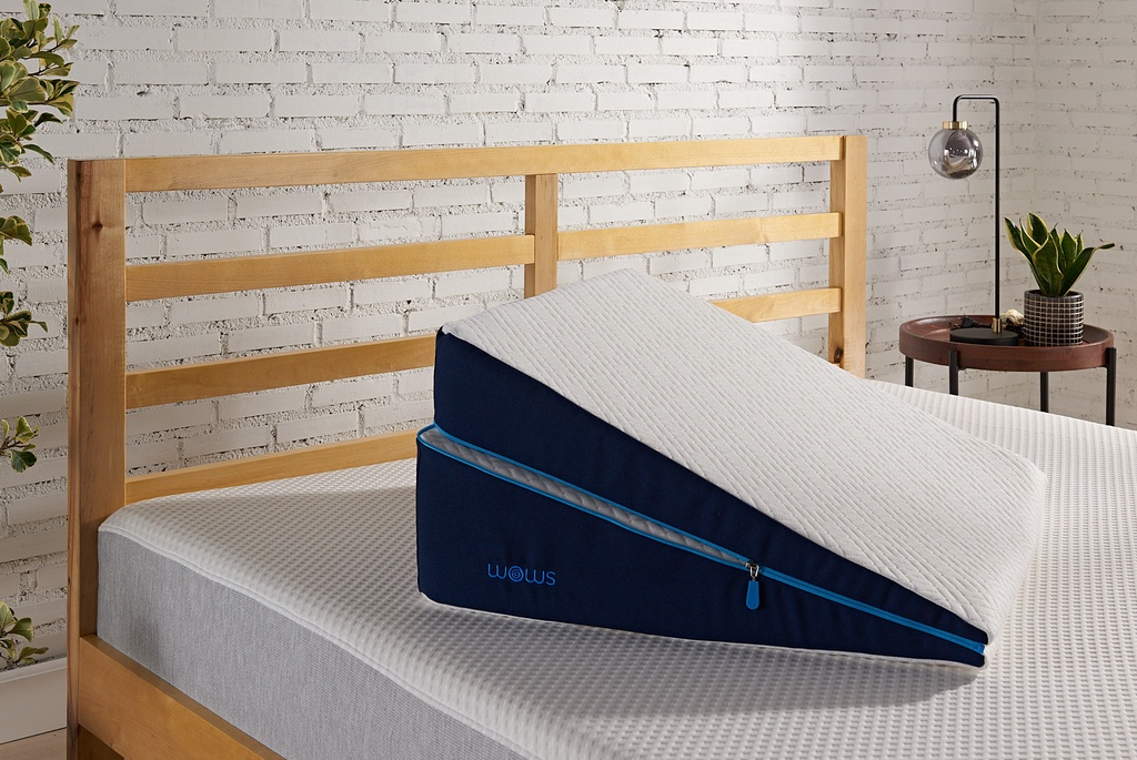 Mô tả WOWS - Gối Memory Foam Cao Cấp Tri-me - Chống Trào Ngược Dạ Dày Cho Người Lớn - Thiết Kế Linh Hoạt - 1