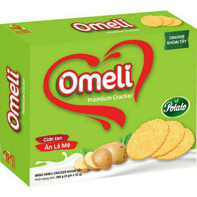 Giới thiệu về Bánh Omeli Cracker Khoai Tây