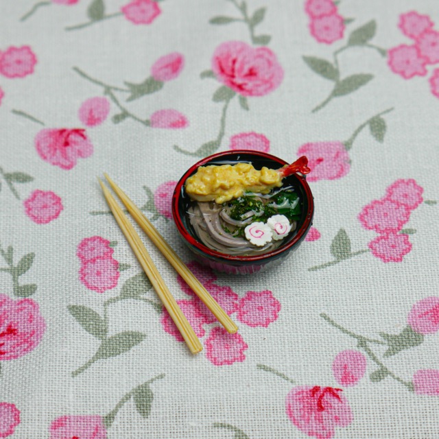 Mô hình Mì Soba Nhật Bản Miniature bằng đất sét | Shopee Việt Nam