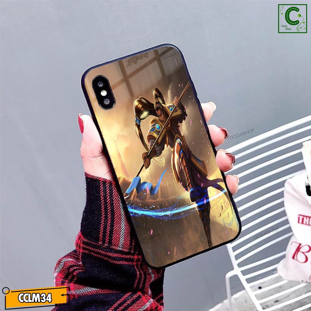 XINZHAO - Tướng Liên Minh - Ốp lưng iphone mặt kính in hình siêu nét - 6/6plus/6s/6splus/7/7plus/8/8plus/x/.....