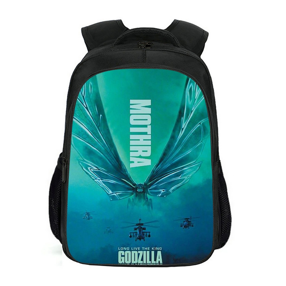 Balo đi học hình Godzilla: Vua của các quái vật có khóa kéo sức chứa lớn chống thấm nước
