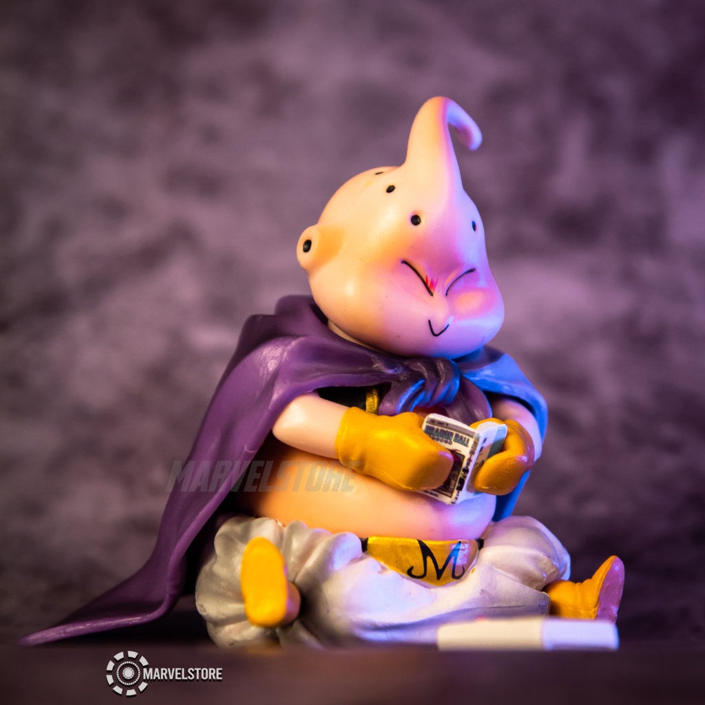 Mô hình hoạt hình Ma Bư Majin Buu đọc truyện nhân vật anime Dragon Ball ...