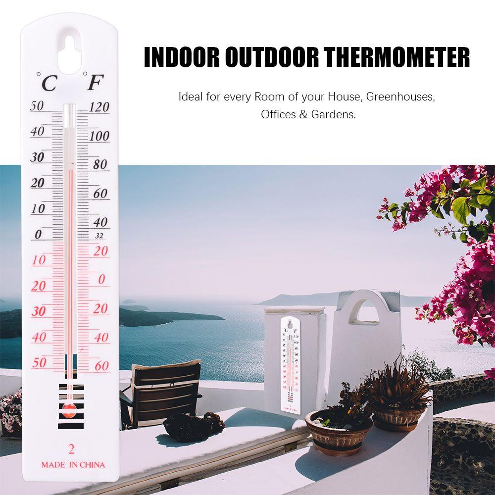 Nhiệt độ ngoài trời trong nhà ROLY Phòng văn phòng chính xác Đồng hồ đo nhiệt độ bền