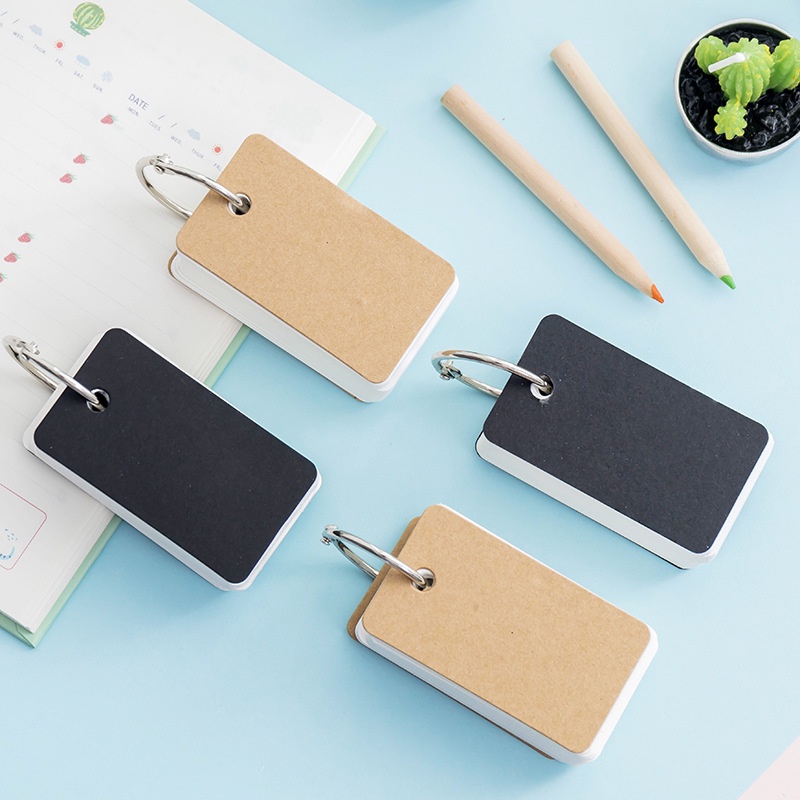 Bộ Thẻ Flashcard Học Từ Vựng Tiếng Anh, Sổ Tay Ghi Chú, Notepad - Kèm Khoen Bìa - BEYOU | BigBuy360 - bigbuy360.vn