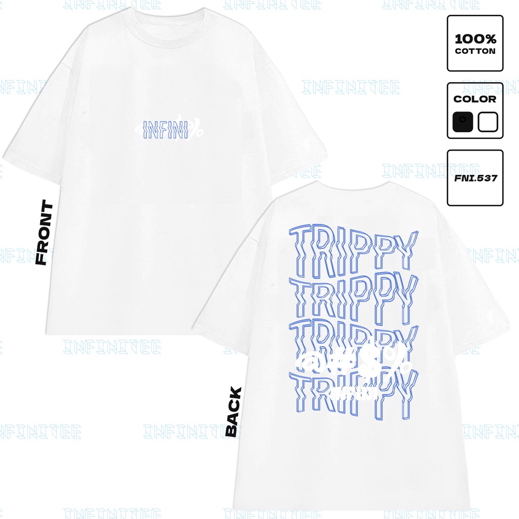 Áo thun INFINITEE Fni0537, Thun 100% Cotton - form rộng Unisex.