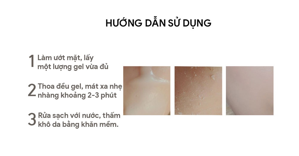 Mô tả Combo 2 Gel Tẩy Da Chết Nguyên Liệu Đông Y WHISIS Giảm Nám Và Sạm Da Cho Da Xỉn Màu, Thâm Sạm 120ml - 3